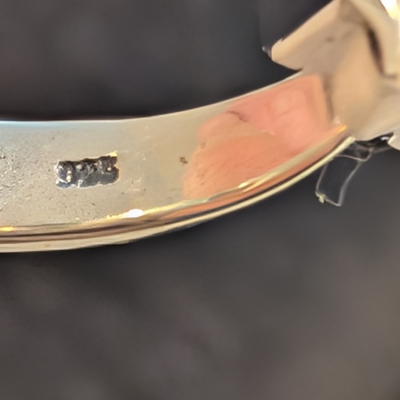 Genuine Natural Ethiopian Opal Sterling Silver Ring Solid Sterling Silver Size 7 - Picture 7 of 9